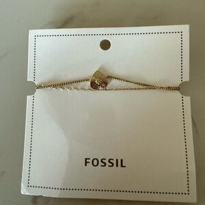 Fossil Gold Women's Chain Bracelet